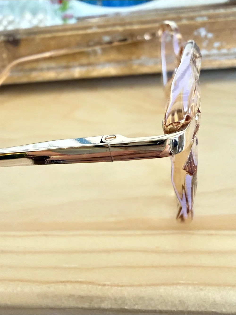 Chic Champagne UV Blue Light Eyeglasses